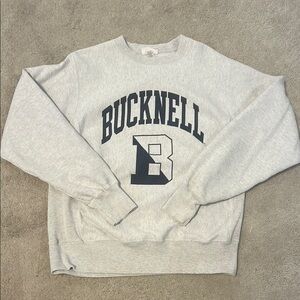 Bucknell Gray Crewneck Sweater